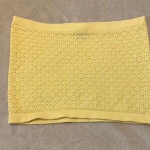 Forever 21 Yellow Lace Camisole Top